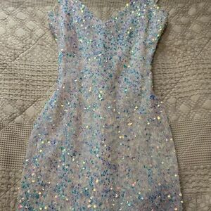 Windsor Iridescent Sequin Dress